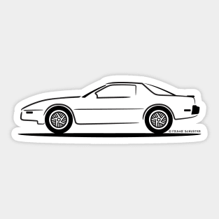 1988 Pontiac Firebird Sticker